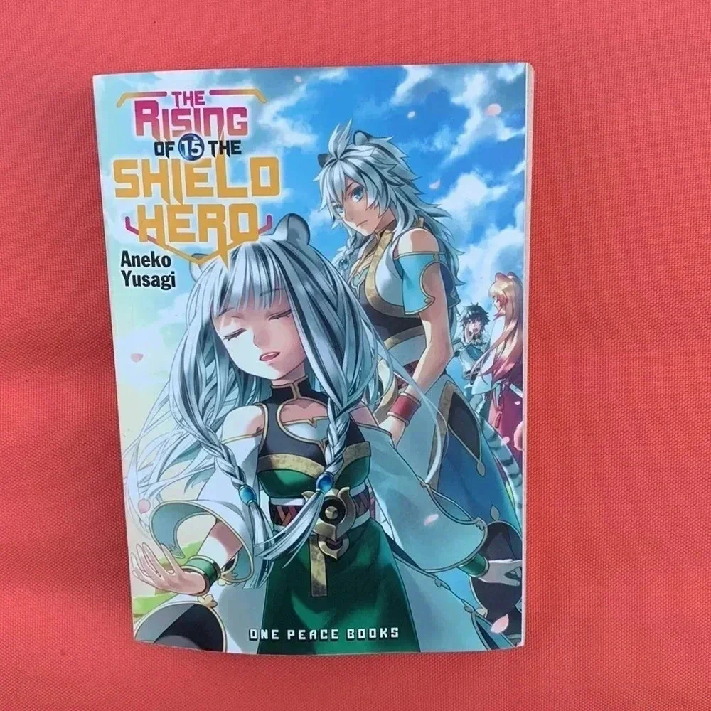 Raising the Shield of Hero volumes 5,13,15,16